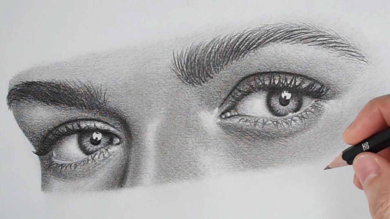 Pencil Eye Drawing :: Behance